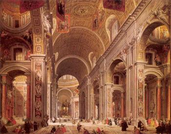 Interior of Saint Peters, Rome